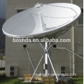 7.3m big satellite transmitting and receiving antenna
